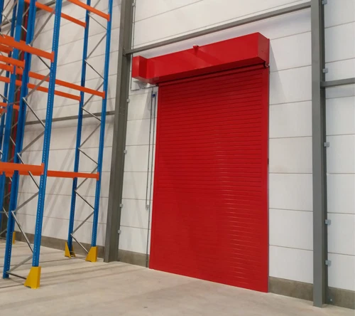Industrial Roller Shutter Door In Exeter, London