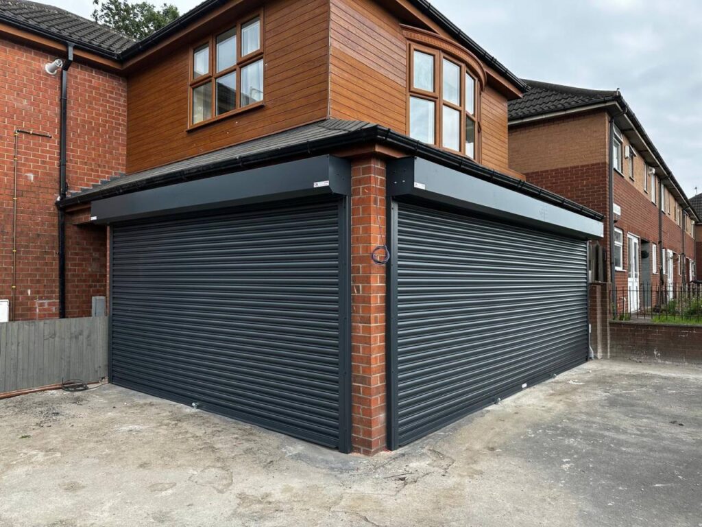 Industrial Roller Shutter Door in Leicester, UK