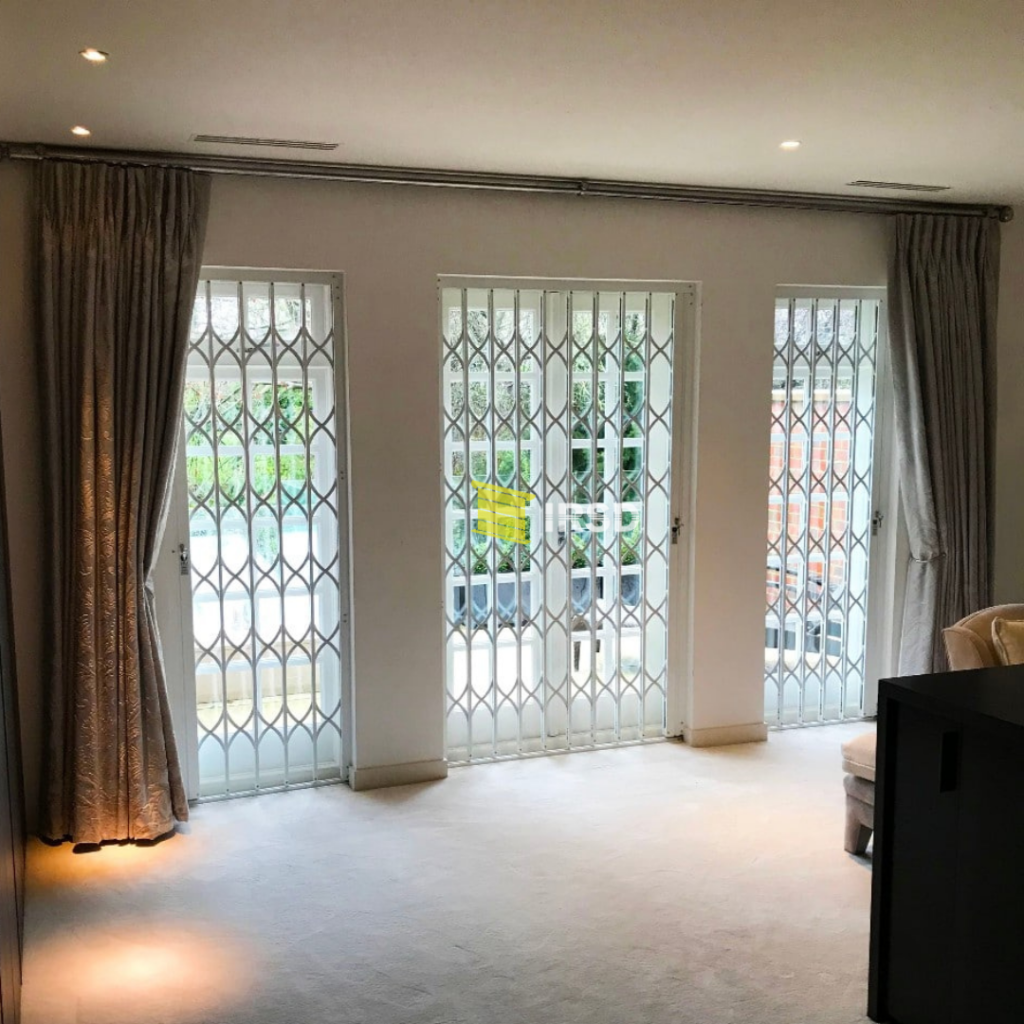 grille security door