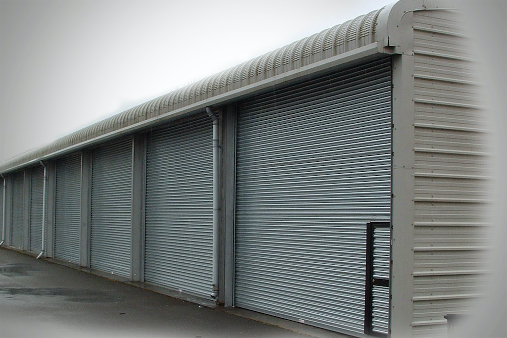 Industrial Roller Shutter Door In Exeter, UK