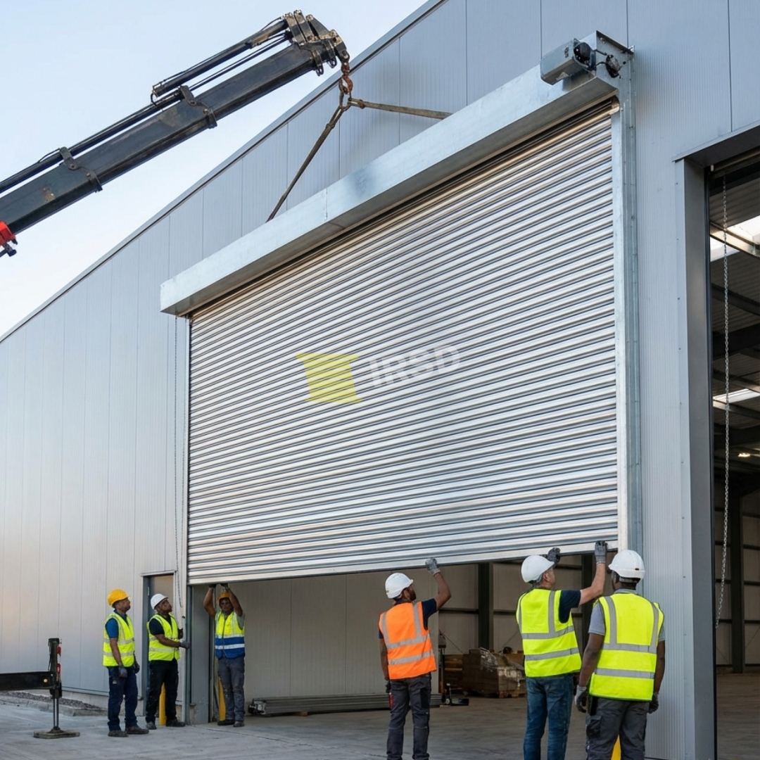 custom industrial roller shutter doors