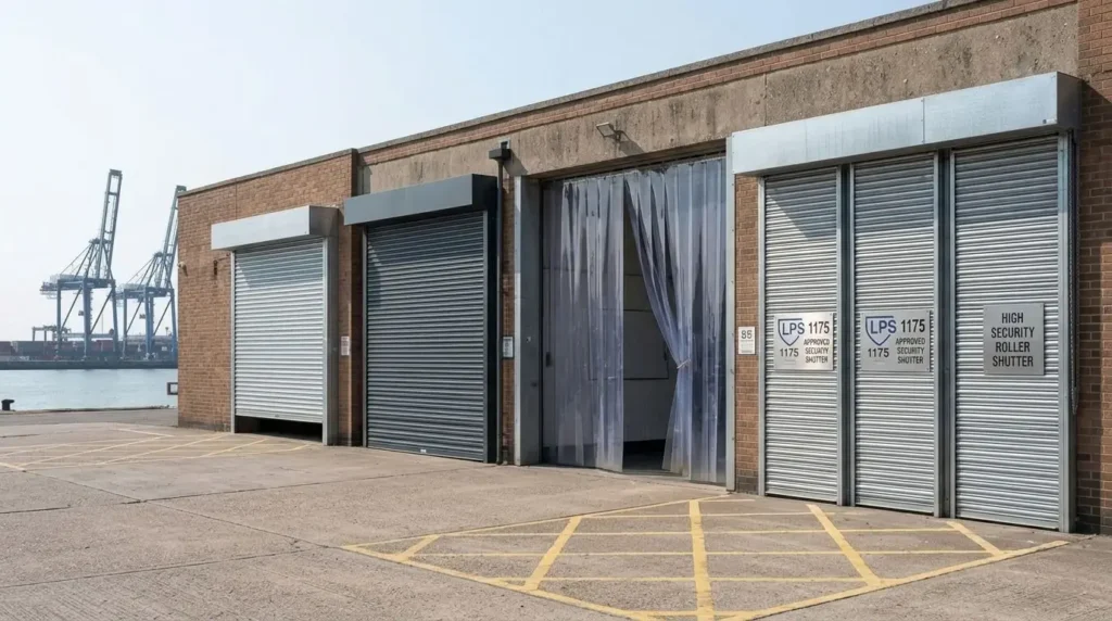 Industrial Roller Shutter Door in Southampton