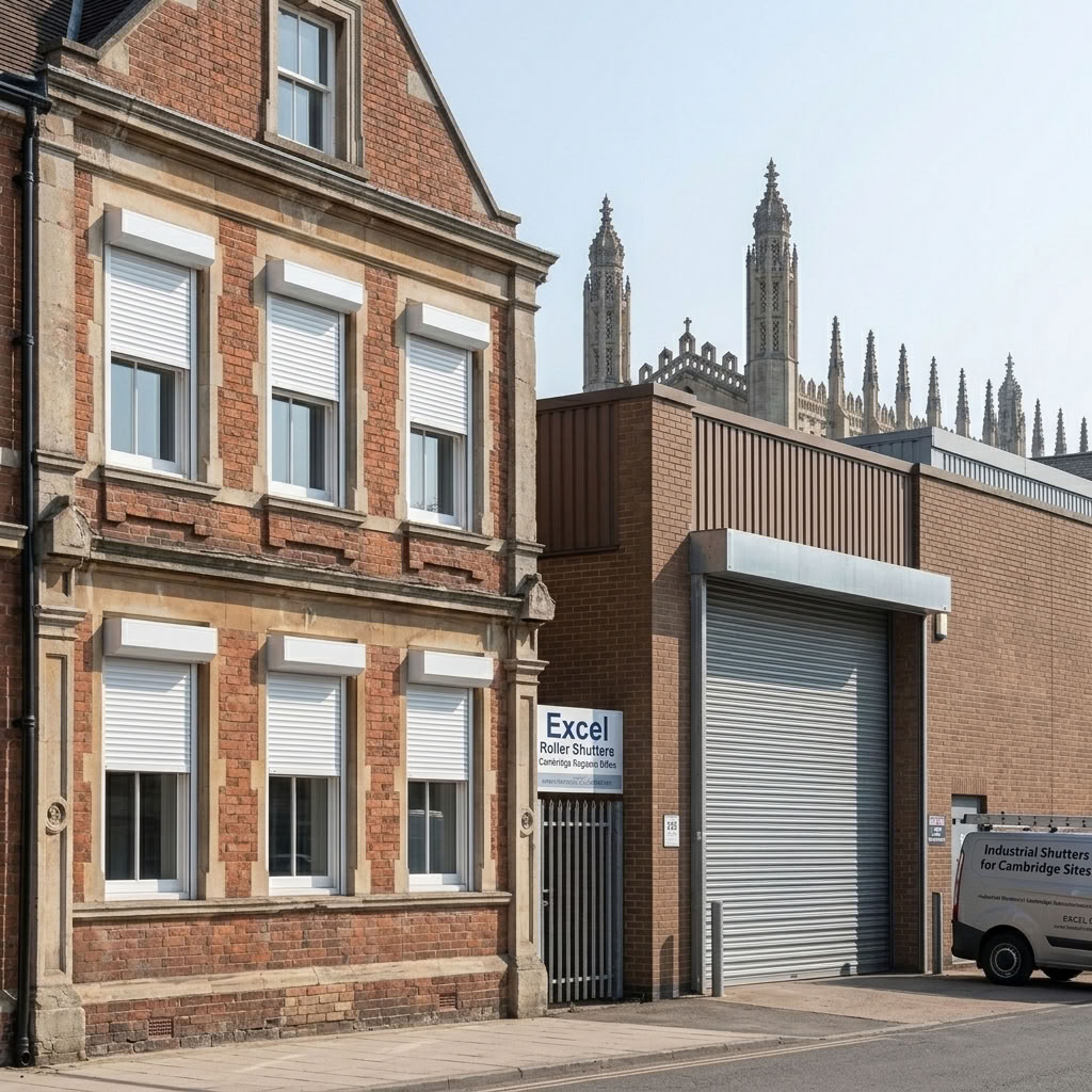 Industrial Roller Shutter Doors in Cambridge london