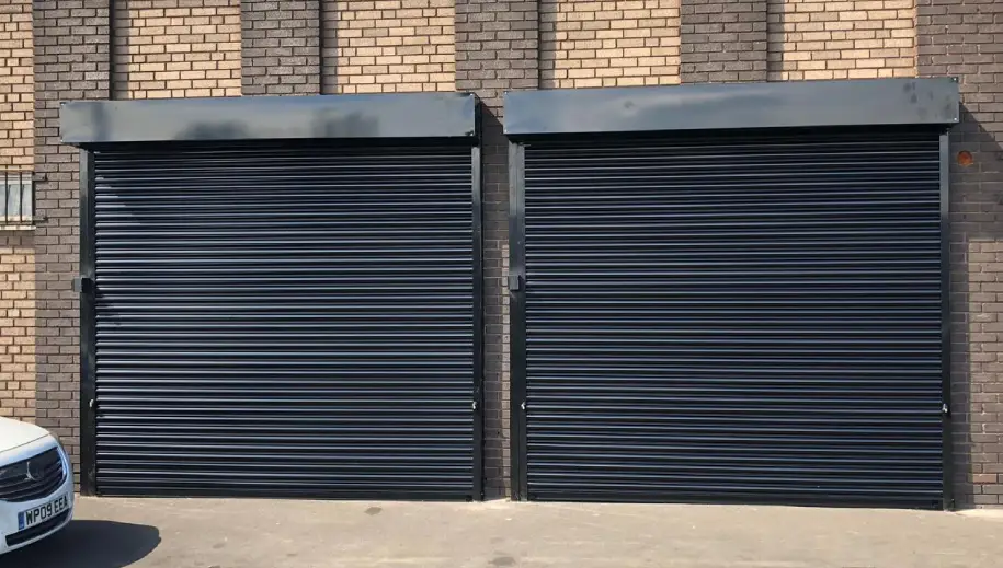 PVC Strip Curtains Behind the Shutter