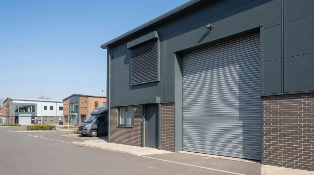 inadustrial roller shutter london oxford