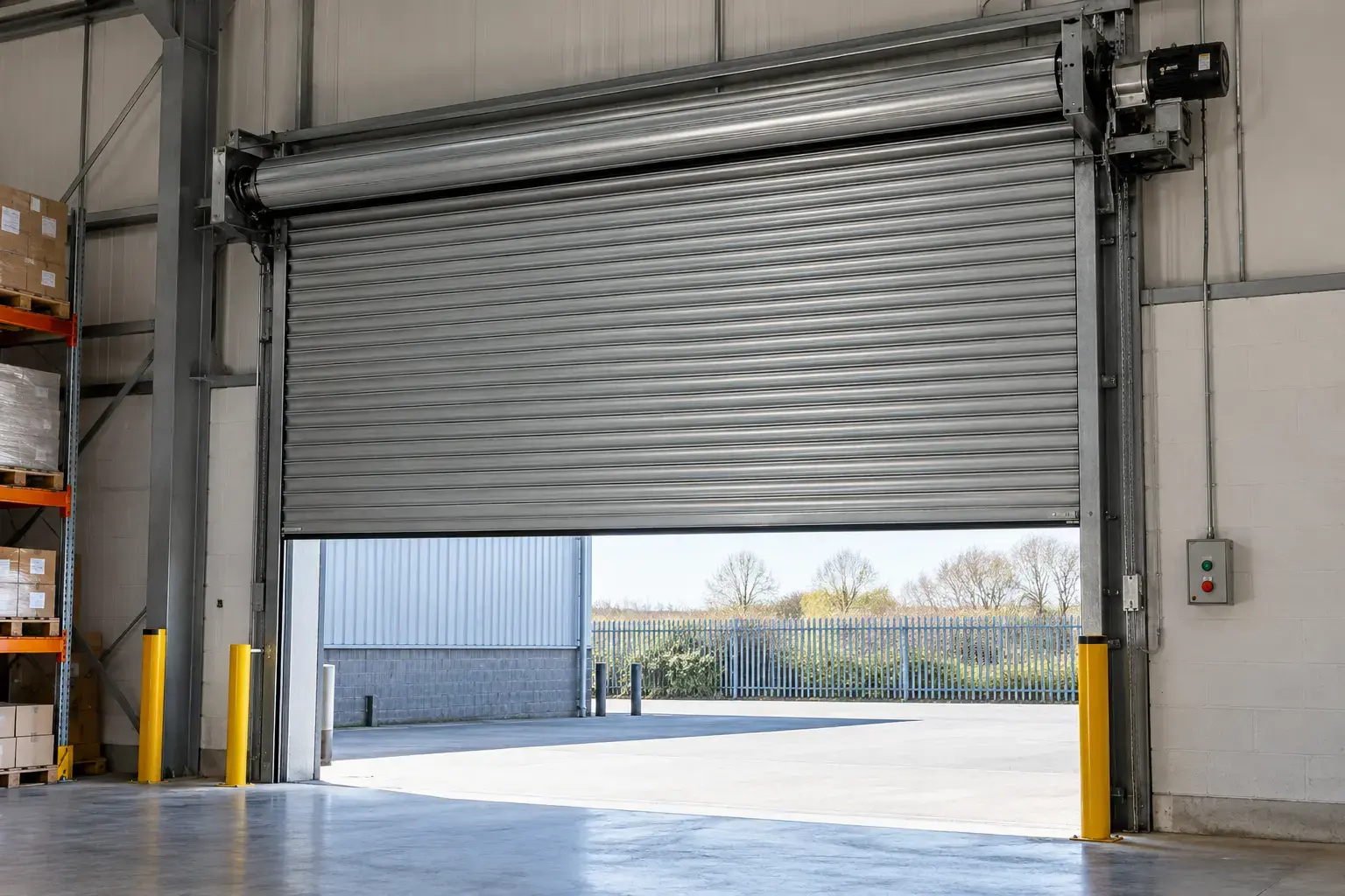 British Warehouse Roller Shutter Bay