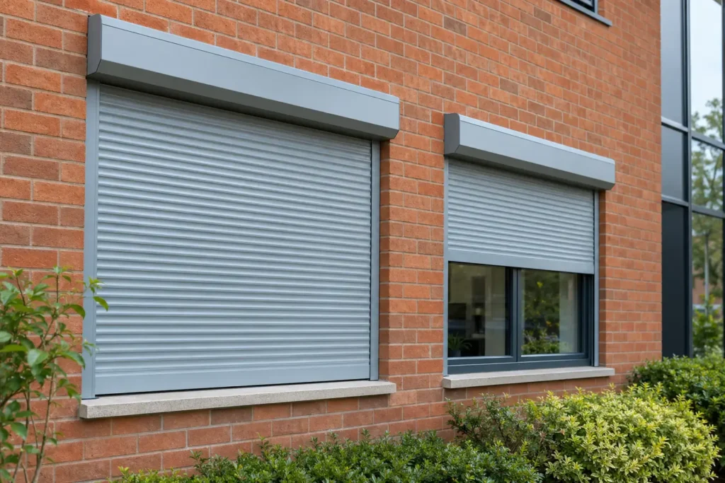 Chelmsford Office with One Half-Raised Shutter