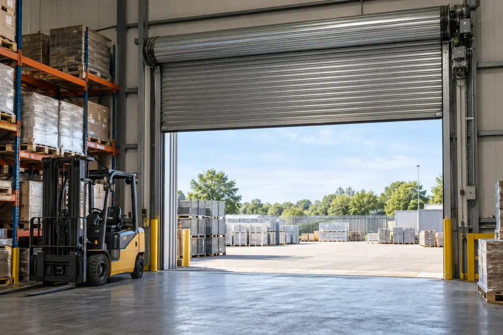 Industrial Roller Shutter Loading Bay