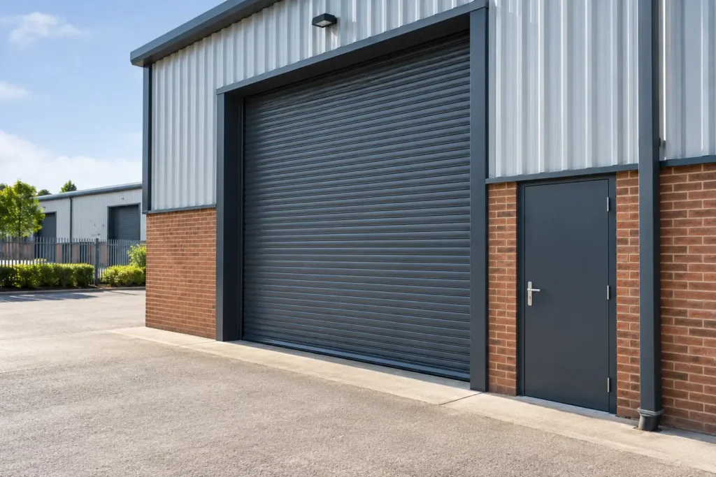 Worthing workshop roller shutter doors